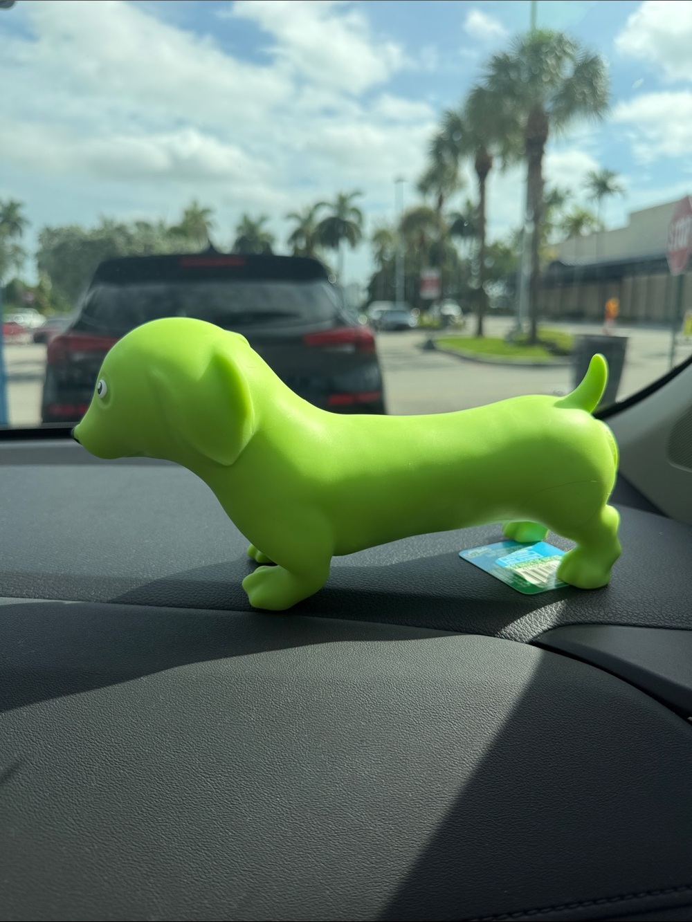 Green Dachshund Dog squishy
